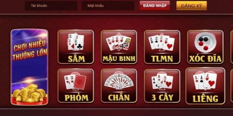 Các game bài 8xbet hay và dễ chơi