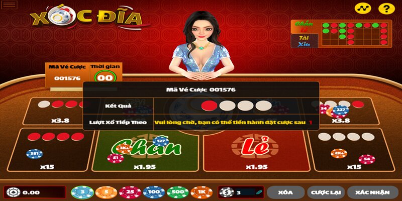 Xóc đĩa là sảnh game thú hút nhiều người tham gia 